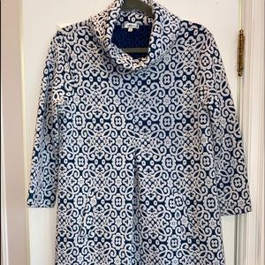 Tyler Boe Mockneck, Swing Dress with pockets